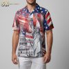 Patriotic Hawaiian shirt celebrating America 250 years with bald eagle and We the People text