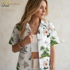 White Sox Hawaiian shirt sizing guide and product specifications chart