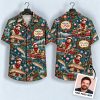 Christmas Fishing Hawaiian Shirt – America 250 Santa Angler All-Over Print