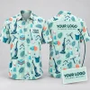 Cleaning Tools Hawaiian Shirt With Company Logo