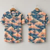 Cloud Star Wars Hawaiian Shirt with Floating Cities