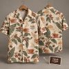 Coffee Cup & Coffee Plant Custom Hawaiian Shirts With Logo