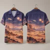 Desert Star Wars Hawaiian Shirt – Twin Suns at Dusk