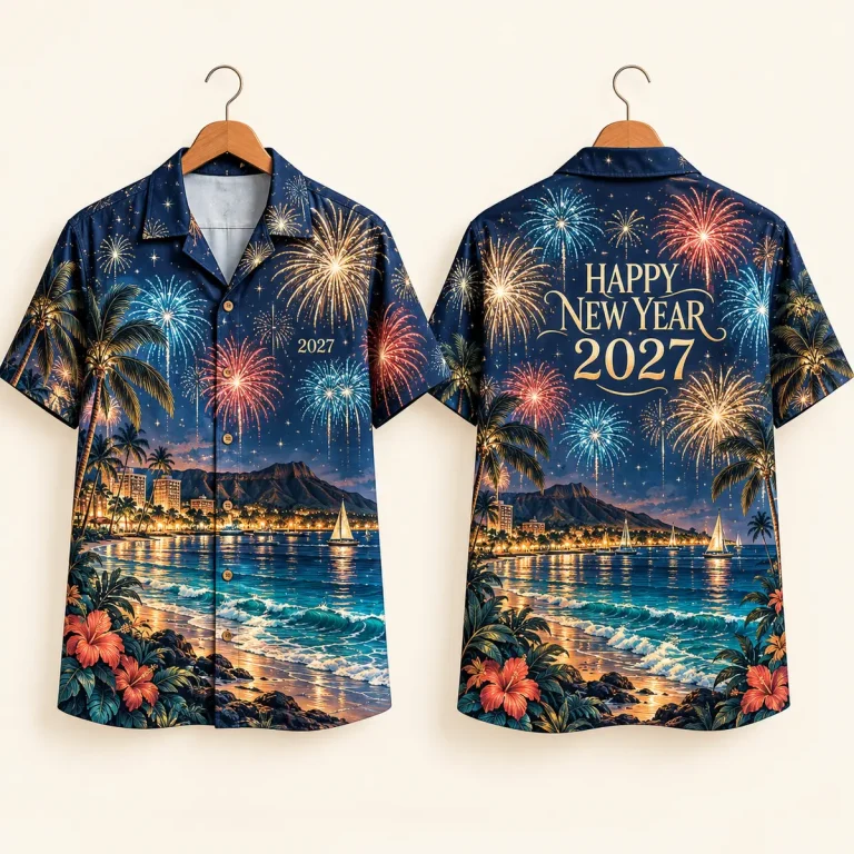 Fireworks New Years Eve Outfit – 2027 Coastal Shirt