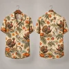 Fishing Turkey Thanksgiving Hawaiian Shirts – Camp Collar