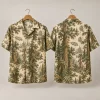 Forest Star Wars Hawaiian Shirt – Earthy Spacecraft Print