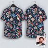 Halloween Hawaiian Shirt – Space Santa Astronaut America 250 Holiday Pattern