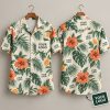 Hibiscus Orange Fruit Custom Hawaiian Shirts With Logo