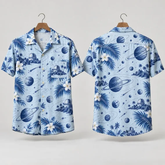 Planet Star Wars Hawaiian Shirt | Observatory Palms