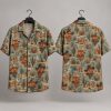 Cowboy Pumpkin Halloween Hawaiian Shirt – Western Jack-O'-Lantern Desert Print