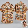Red Barn Thanksgiving Aloha Shirt - Autumn Portraits
