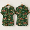 Rowboat Santa Claus Hawaiian Shirt – Tropical Christmas