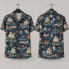 Spooky Sailing Ships Halloween Hawaiian Shirt – America 250 Ghost & Pumpkin Nautical Design