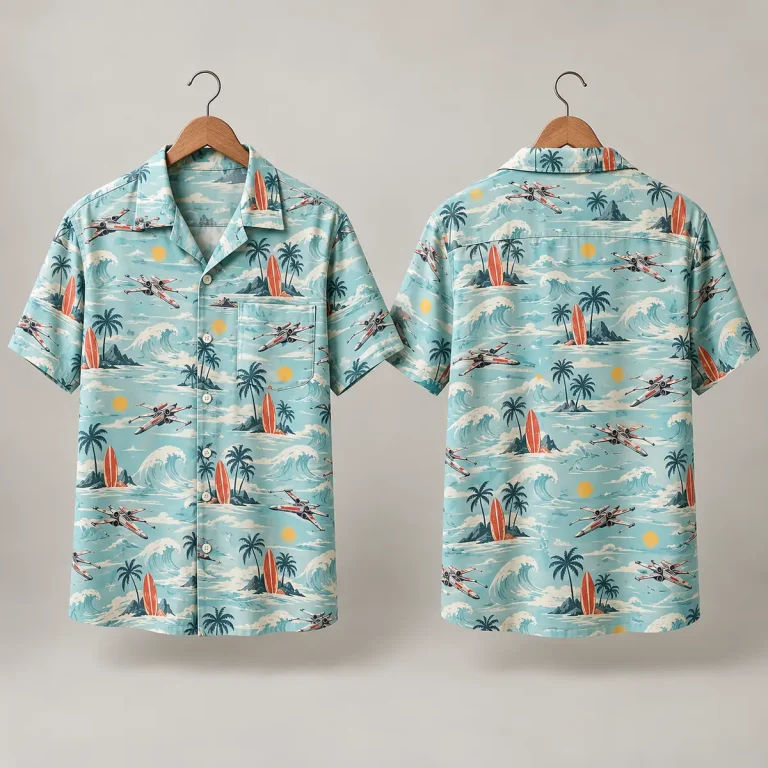 Starfighter Star Wars Hawaiian Shirt – Island Surf
