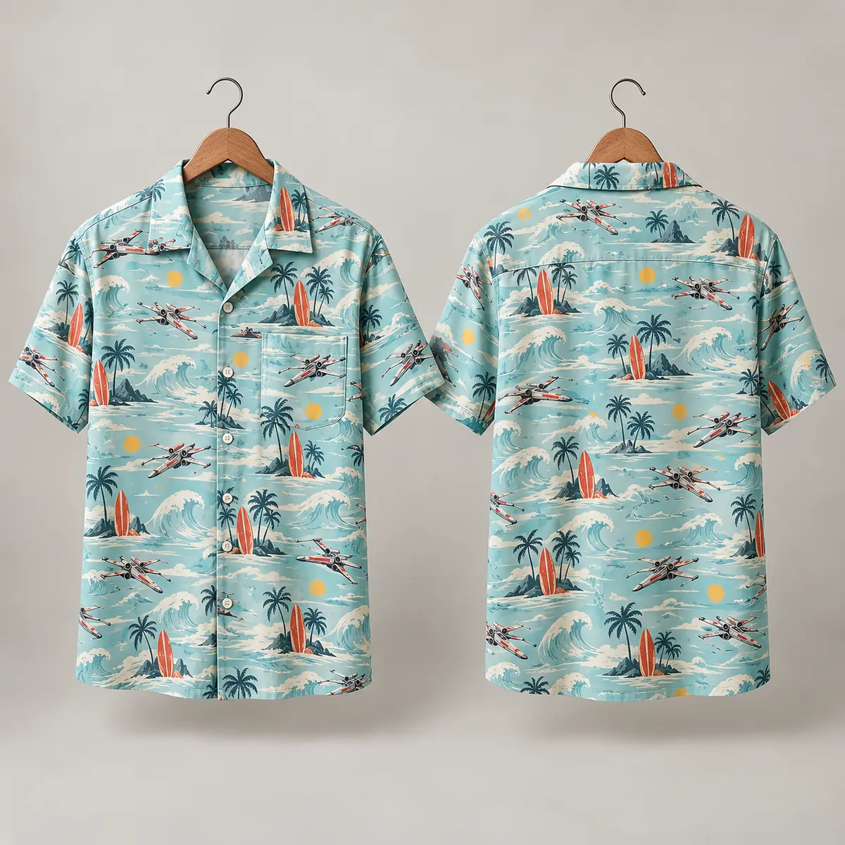 Starfighter Star Wars Hawaiian Shirt – Island Surf
