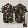 Tropical Floral Logo Hawaiian Shirt | Custom Hawaiian Shirts With Logo