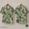 Tropical Leaf Custom Hawaiian Shirts With Logo